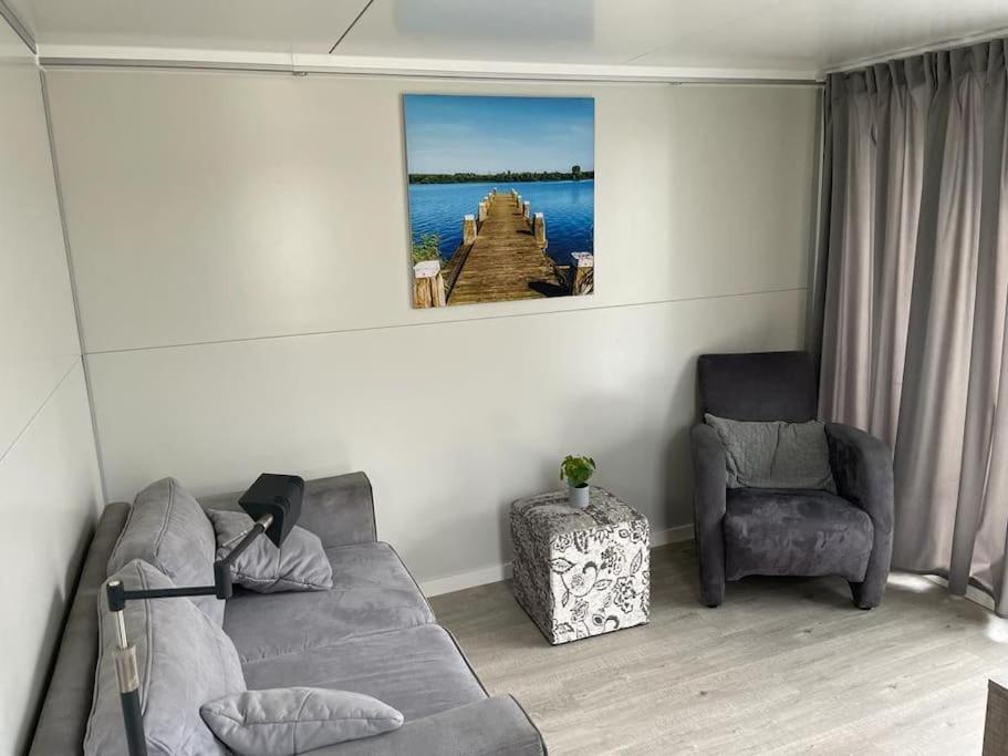 Houseboot Kingfisher, Lake View Biddinghuizen Exterior foto